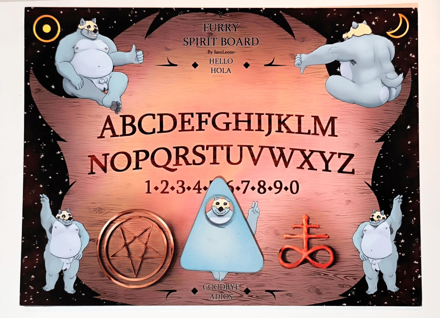 Ouija Board LGB pins